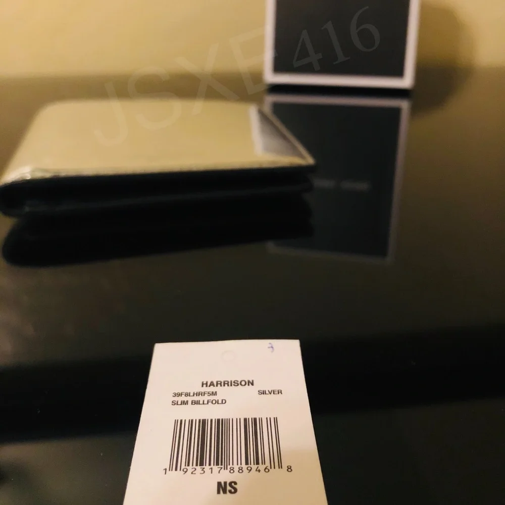 Michael Kors Metallic Slim Wallet, NWT
